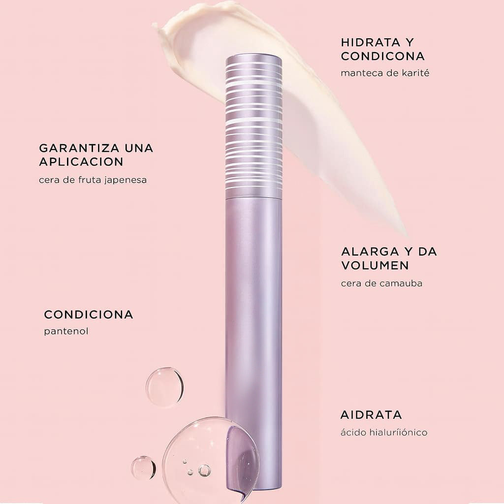 Lash Extension Tube Mascara – Lengthening & Volumizing Tubing Mascara for Smudge-Free All-Day Wear